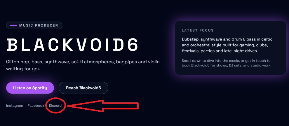 My Discord Server went online!